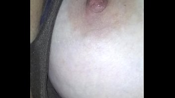 exciting my wife's tit while sleeping
