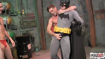 Batman vs The GoGo Boys SUPERHERO DOMINATION