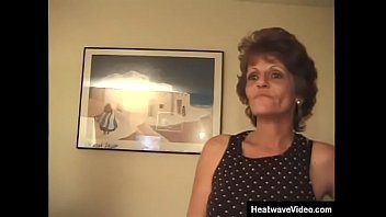 Sweet old grandma fucks and blowjob in the bedroom