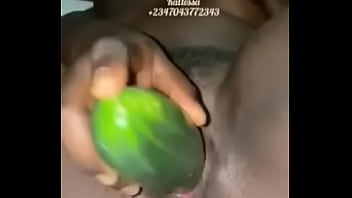 Naija Babe Kattessa Teach Girls How To Fuck Big Fat Cucumber