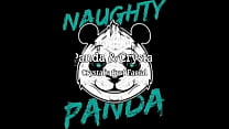 Naughty Panda gives Crystal her first Facial...