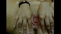 Catherine plays with her pussy and uses her fingers to give pleasure #5