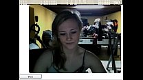 Teen teases and flashes on cam - Bunniesoflincoln.com